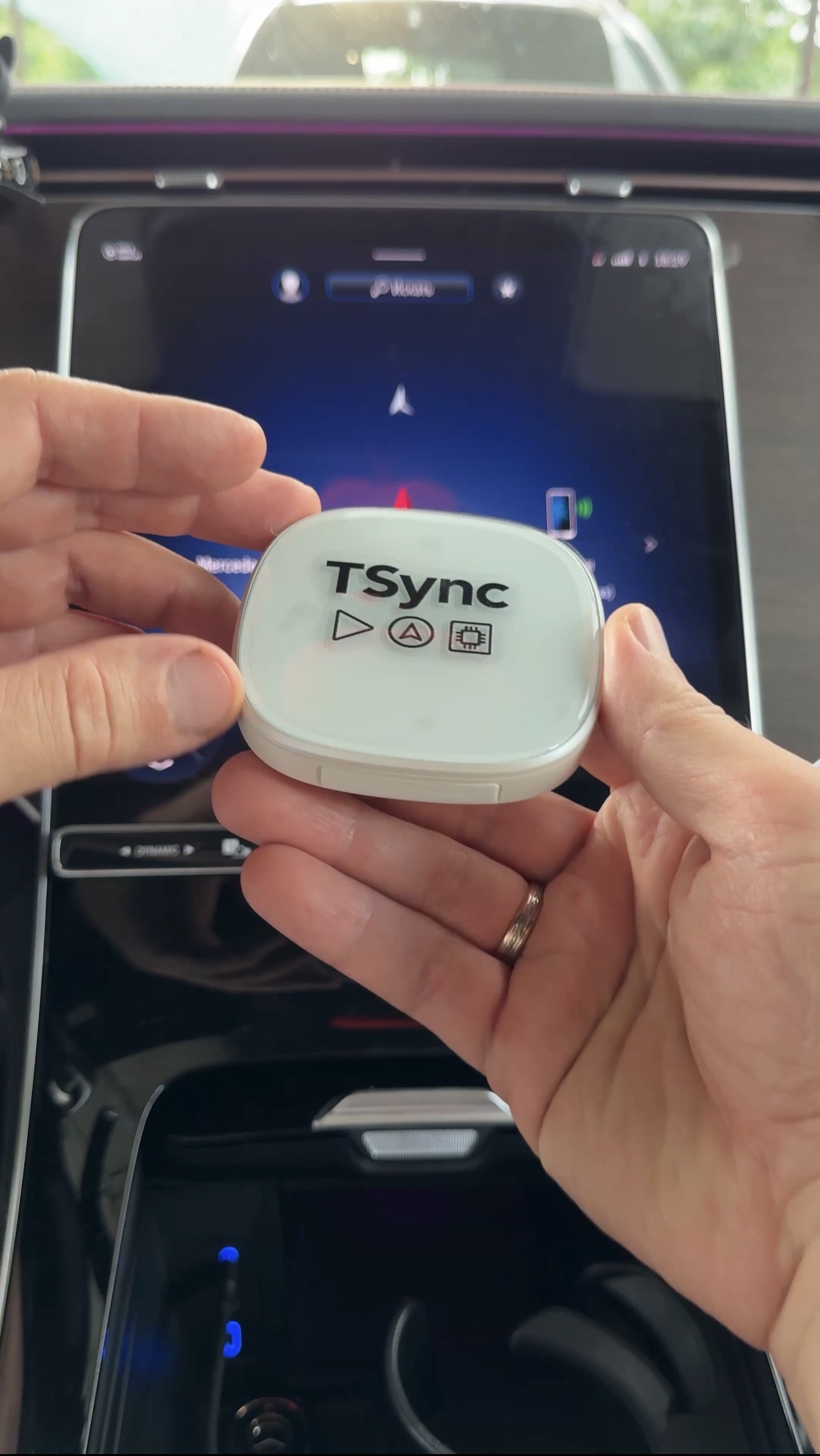 TSync AI Box в авто
