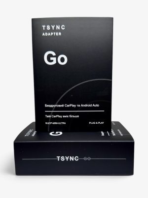 фото бездротового CarPlay TSync Go в кобробці